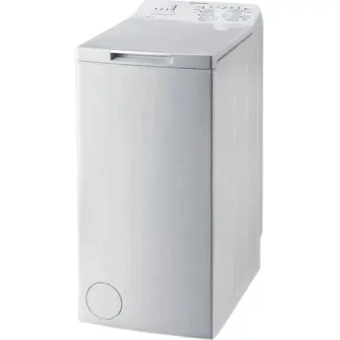Стиральная машина Indesit BTWA 51052 UA вертикальная 5 кг 11 программ скорость отжима 1000 об/мин дисплей класс энергопотребления A++ 90x40x60 см White