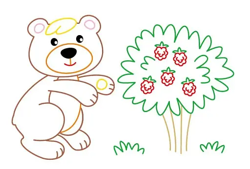 Розмальовка з підказкою. Кумедні звірята - фото 5