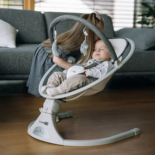 Шезлонг-качели FreeON Elite grey (84898) - фото 13