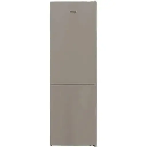 Холодильник Whirlpool с нижней морозильной камерой 185x60х67, холод.отд.-223л, мороз.отд.-120л, 2дв., А++, ST, нержав - фото 1