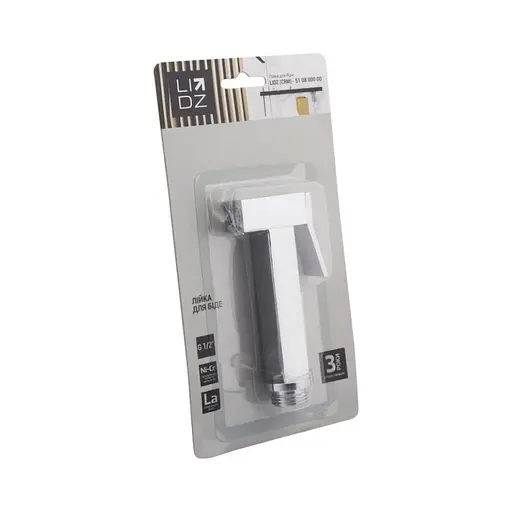 Лейка для гігієнічного душу Lidz (CRM)-51 08 000 00, Хром - фото 8