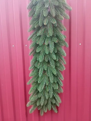Гирлянда из хвои Премиум 1.5 м литая (Зеленая) - фото 3