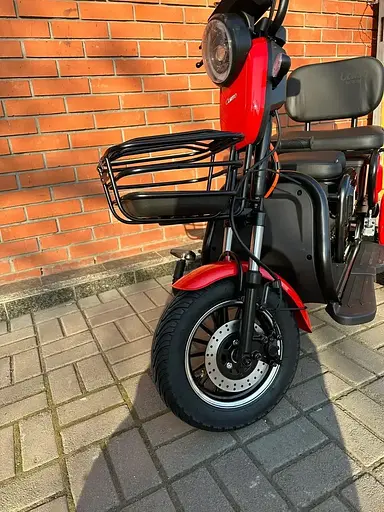 Електроскутер Триколісний Corso Logan (1200W 72V/23Ah) Червоний - фото 7