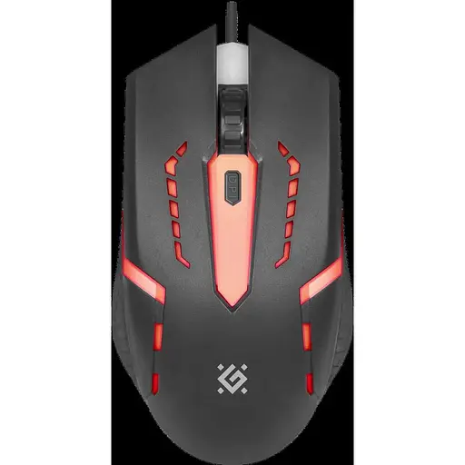 Мышка Defender Flash MB-600L, 4 кн. 1200 dpi, 7 цв. подсветки