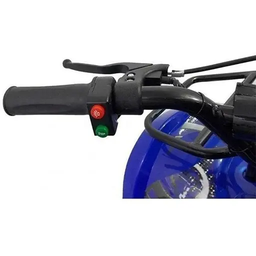 Квадроцикл електричний дитячий Crosser 1000W синій - фото 3