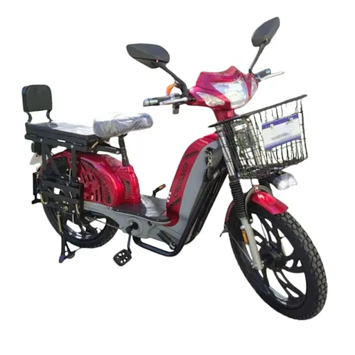 Електроскутер Двомісний Crosser E-Delta (1000W,60V,15Ah) Червоний - фото 2