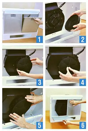 Угольный фильтр на кухонную вытяжку Ventolux Fiore - фото 5