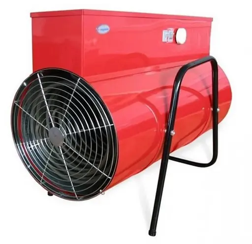 Електрична теплова гармата Vulkan 12 кВт, площа обігріву 120 кв.м., червоний, підлоговий, 380 В (12000 ТП) - фото 3