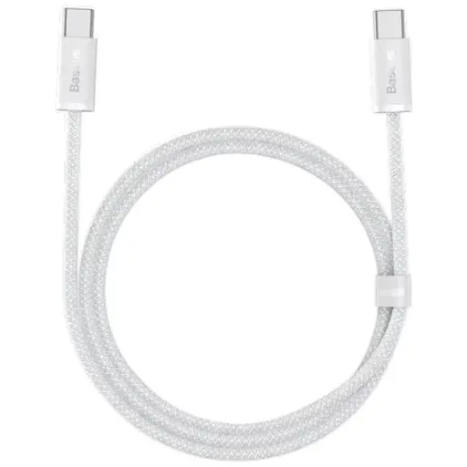 Кабель Baseus Dynamic Type-C to Type-C 100W 1 метр білий (CALD000202)