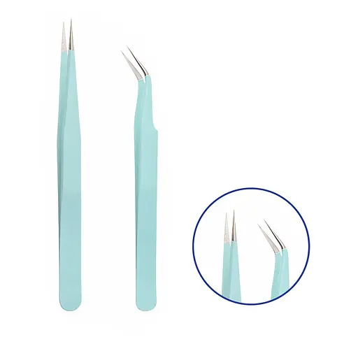 Аксесуари Набір пінцетів для алмазної мозаїки. Блакитний A-Toys - фото 1