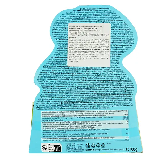 Конфеты Only Пасхальный кролик, пралине с молочным наполнением 100 г - фото 3