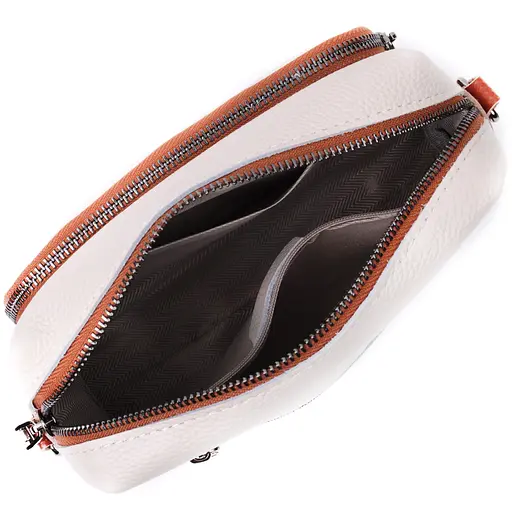 Кожаная женская сумка Vintage 22х15х9 см sum0026543 - фото 8