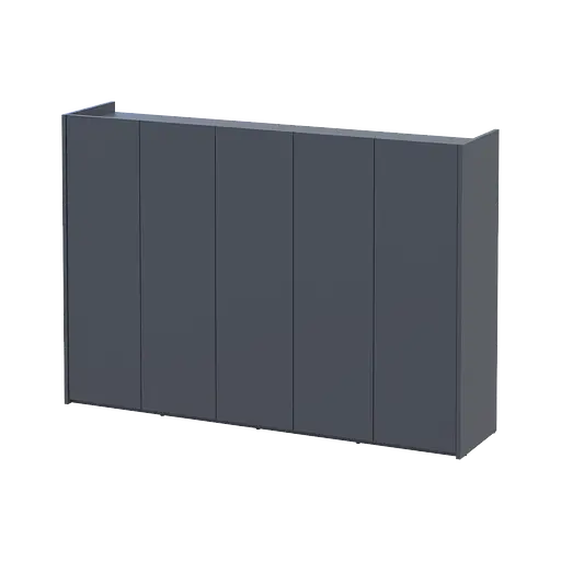 Тумба для обуви Doros Кассель Графит 5 ДСП 159х40х110 (41516219)