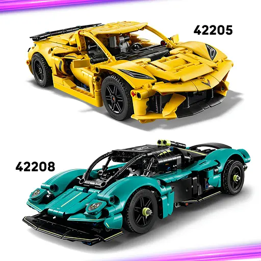 Конструктор LEGO Technic Aston Martin Valkyrie 707 деталей (42208) - фото 21