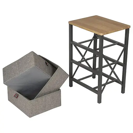 Комод розкладний Bo-Camp Hamlets Grey/Brown (1609312) - фото 3