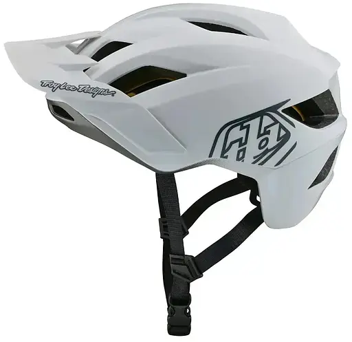 Велошолом Troy Lee Designs Youth Flowline Helmet Point One size White (1106-113540010) - фото 2