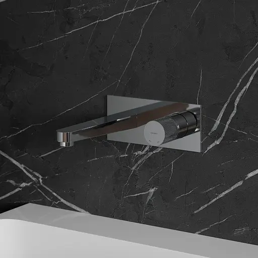 Змішувач для раковини Omnires Contour прихованого монтажу chrome (CT8015CR) - фото 3