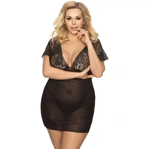 Эротический комплект Anais Marina XL/XXL черный