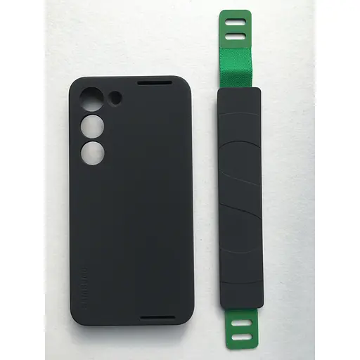 Оригнальний силіконовий чохол Samsung Silicone Grip Cover для Samsung Galaxy S23 EF-GS911TBEGRU Black - фото 12