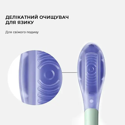 Насадка Oclean Ultra White Brush Head UW01 G02 Green 2 psc  - фото 3