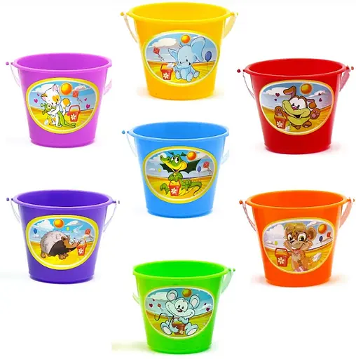 Ведерко детское Клубничка, 1,15 л, Максимус, 5048 - фото 2