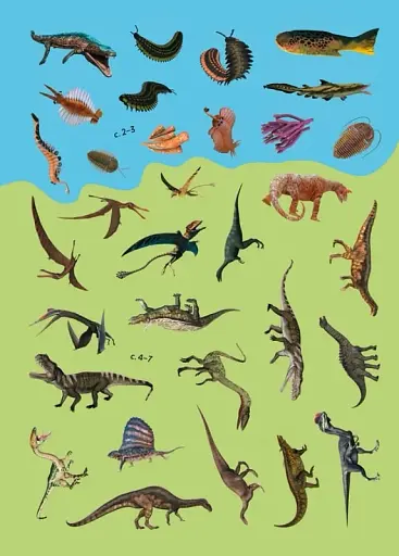 Книжка з наліпками. Динозаври - фото 6