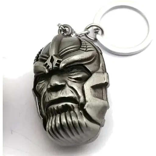 Брелок Infinity 3D Avengers: Infinity War Thanos Танос 3D голова silver.449 - фото 2