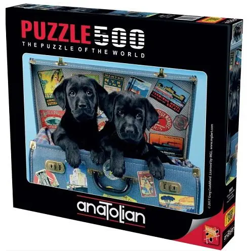 Пазл Anatolian Собачий вояж 500 эл. (3601)