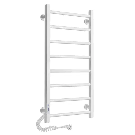 Електрична рушникосушарка Laris Зебра Альфа ЧФ8 400x800 Е ліва R3 77700071, Білий, Ліве, Електронний - фото 1