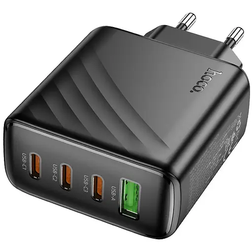 МЗП Hoco CS27A Supply PD67W (1USB-A/3C) Black - фото 2
