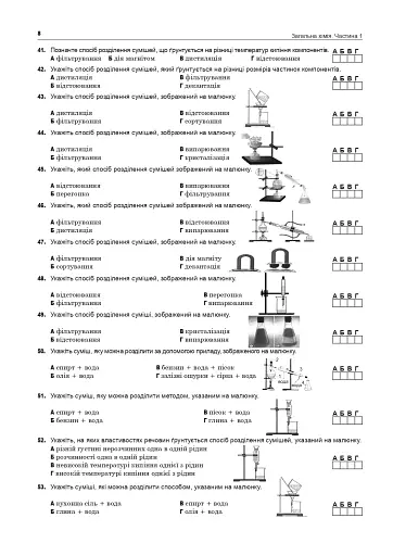 Хімія. ЗНО та НМТ. Комплексне видання. Частина І. Загальна хімія. 2025 - фото 7
