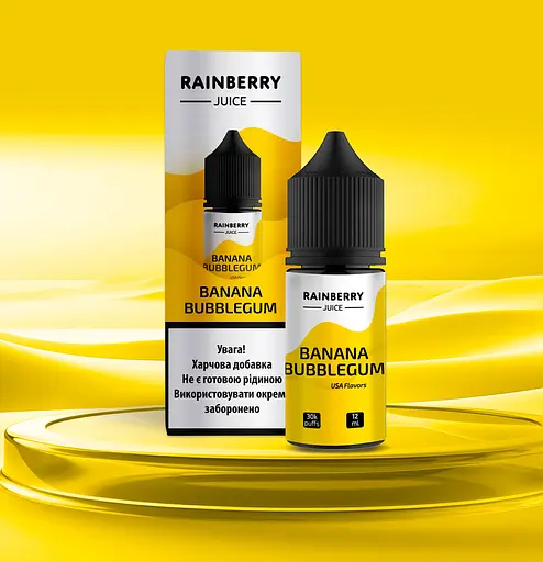 Набор компонентов для самозамеса солевой заправки Flavorlab Rainberry Juice 30 мл Banana Bubblegum Банан Жвачка, 0-50 мг (17680) - фото 3