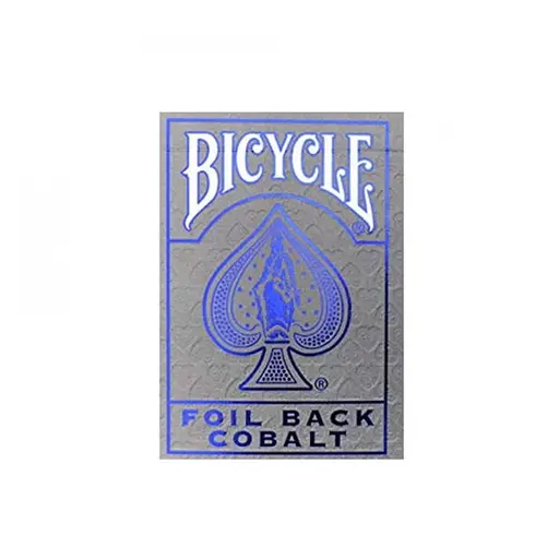 Карти гральні United States Playing Card Company Bicycle Foil Back Cobalt (blue) (02441) - фото 1