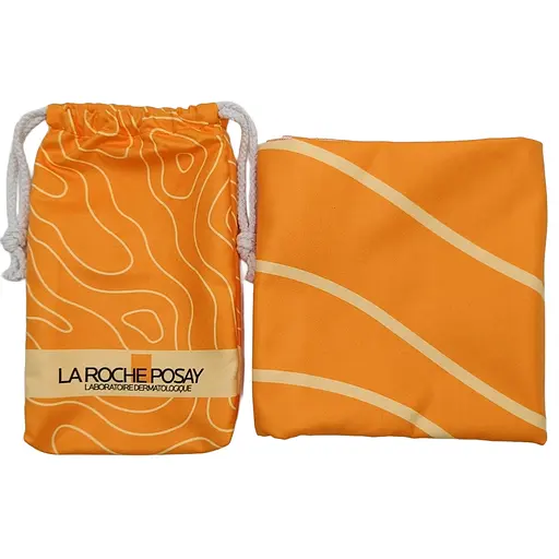 Набор La Roche-Posay: солнцезащитный спрей для лица Anthelios XL SPF 50+ 75 мл + очистительное масло Lipikar AP+ 100 мл + полотенце из микрофибры Anthelios - фото 9