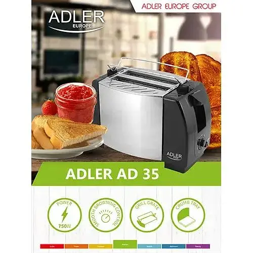 Тостер Adler AD 35 - фото 7