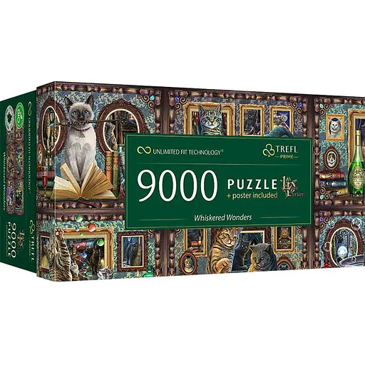 Пазл Trefl Безграничная коллекция: Усатые чудотворцы 9000 эл. (81035) - фото 1