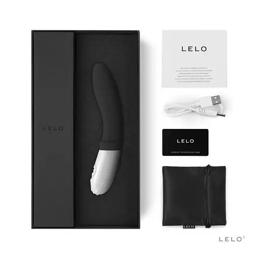 Стимулятор простати Lelo Billy 2, 17.4 см (чорний) - фото 4