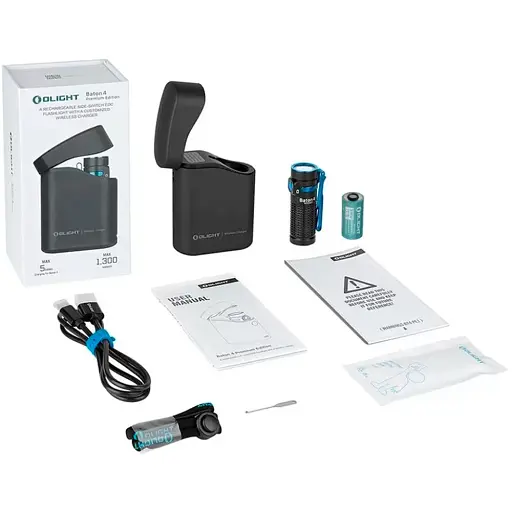 Фонарь Olight Baton 4 Premium Black - фото 10