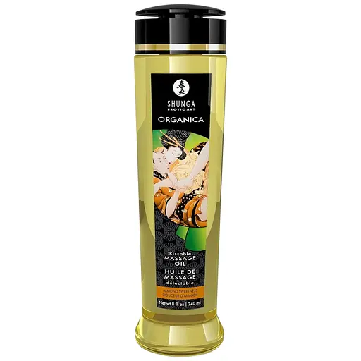 Органічна масажна олія Shunga Organica Almond Sweetness з вітаміном 240 мл