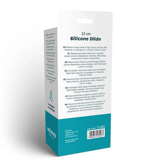 Фаллоимитатор Erospace Natural Play D5 22 см телесный - фото 9