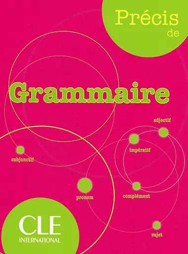 Precis de Grammaire Dictionnaire