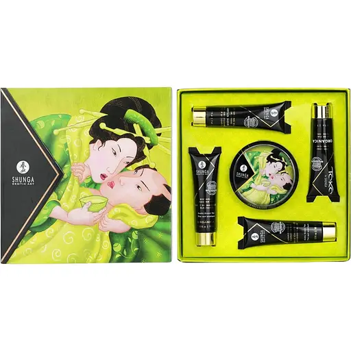 Набір інтимної косметики Shunga Geisha Secrets Organica Exotic Green Tea