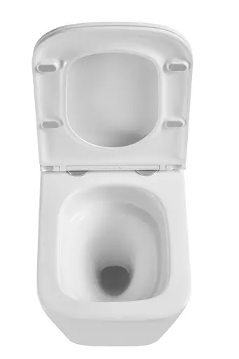 Подвесной унитаз Mixxus Premium Quadro-0301-T3 490x340x360 мм, система смыва Tornado 3.0 MP6453, Белый - фото 5