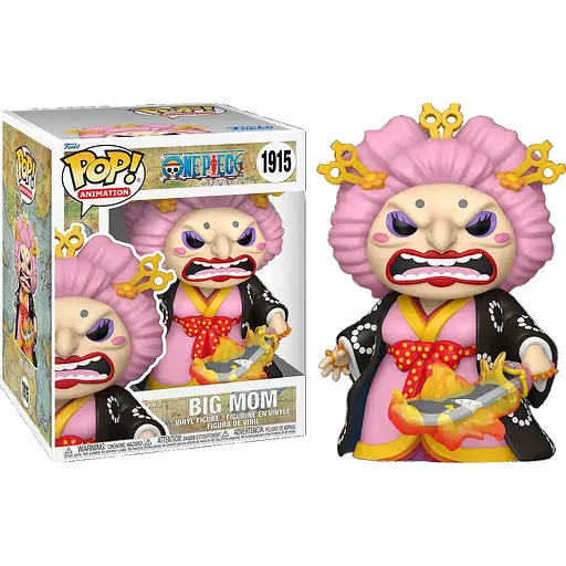 Коллекционная фигурка Funko Pop Фанко Поп One Piece Big Mom Ван Пис большая мамочка 17 см OP BM 1915