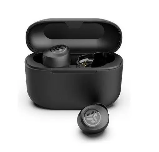 Навушники бездротові JLab Go Air Pop TWS (IEUEBGAIRPOPRBLK124) чорні - фото 2