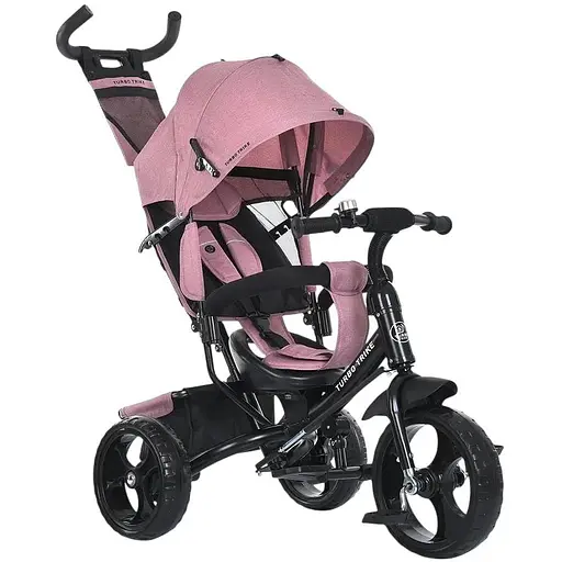 Детский трехколесный велосипед Turbo Trike MT 1005-6 с EVA-колесами