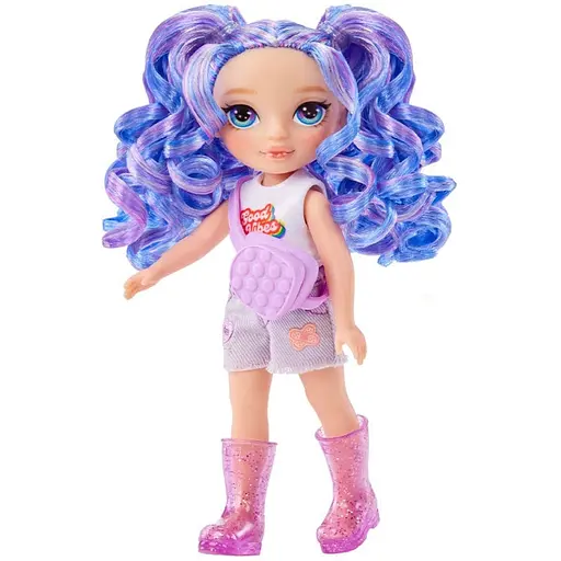 Игровой набор с куклой Аметиста Rainbow High 531234 серии Littles с аксессуарами - фото 1