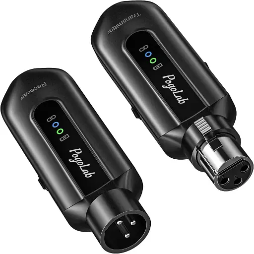 Бездротовий мікрофонний приймач-передавач POGOLAB BKW-X1 2,4 ГГц - фото 2