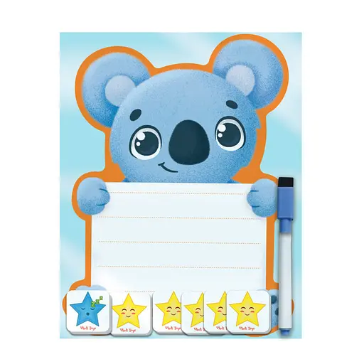 Магнитная доска "Коала" с маркером Vladi Toys VT3601-23 укр - фото 1