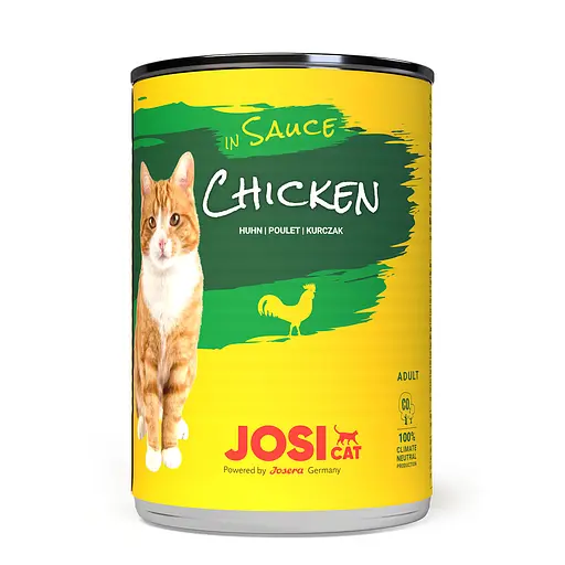 Влажный корм Josera Josi Cat кусочки в соусе с курицей 415 г - фото 1
